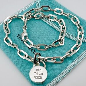 Tiffany 1837 Round Lock Necklace